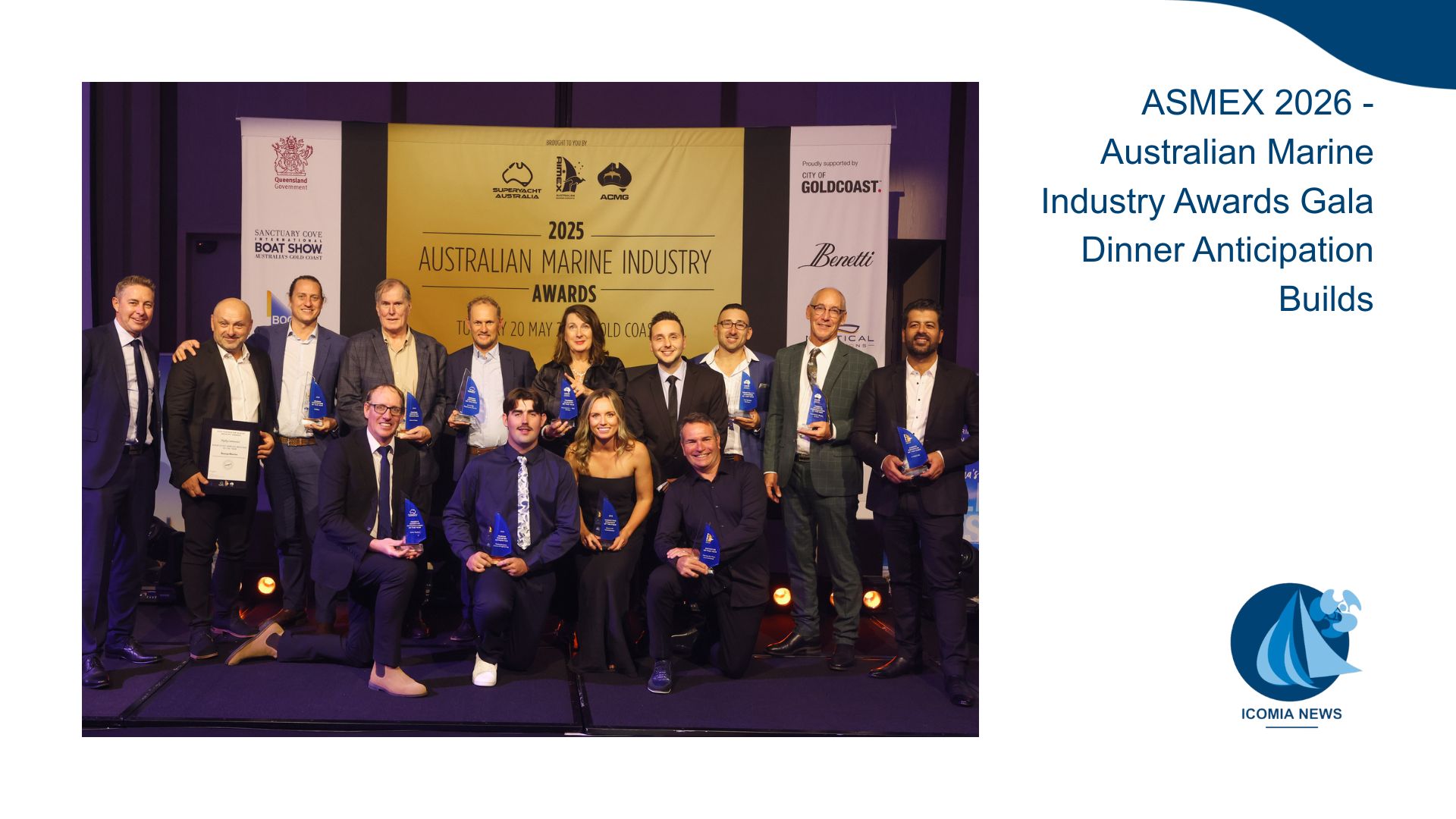 ASMEX 2026 - Australian Marine Industry Awards Gala Dinner Anticipation Builds