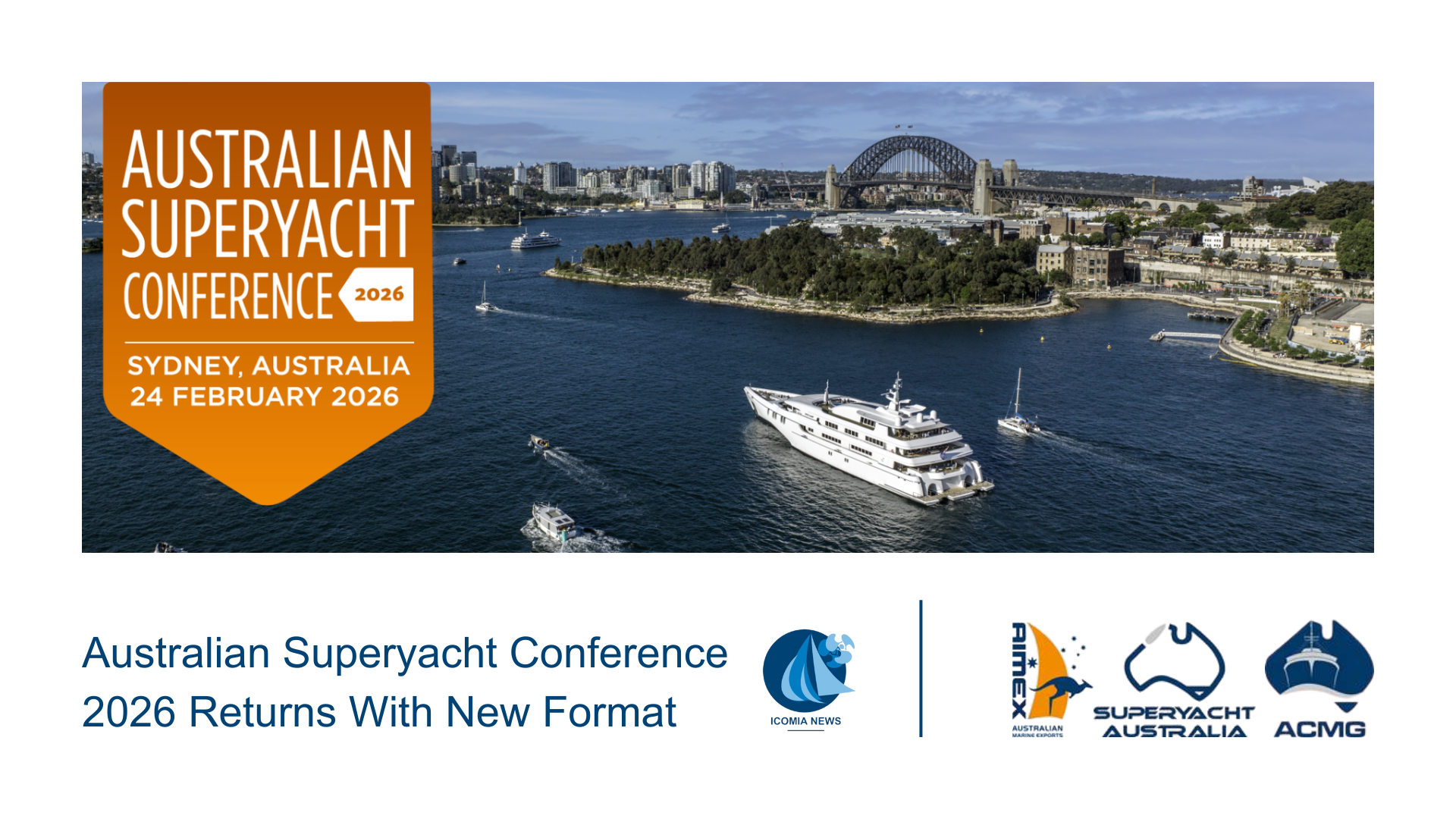 Australian Superyacht Conference 2026 Returns With New Format