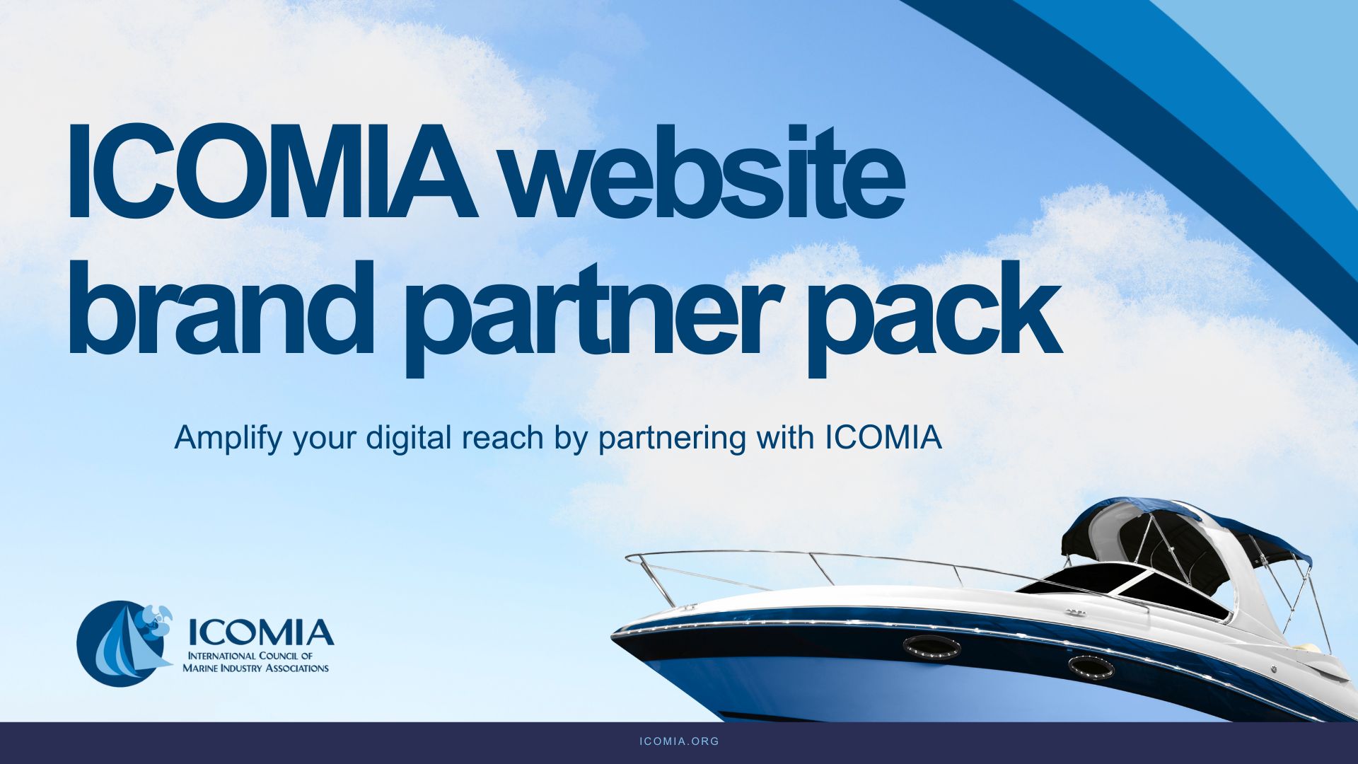 ICOMIA website brand media partner pack