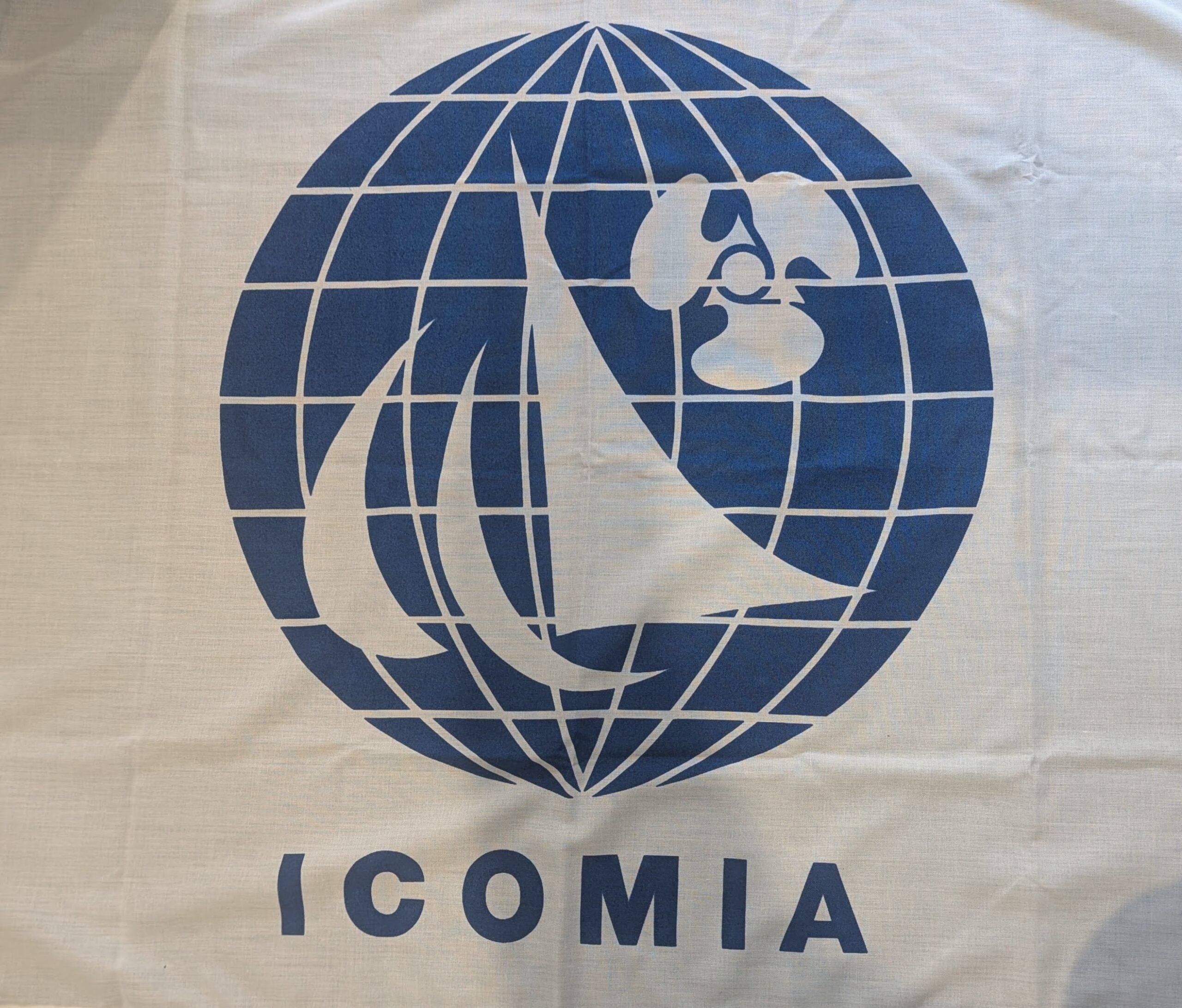 ICOMIA 60 Years History logo flag