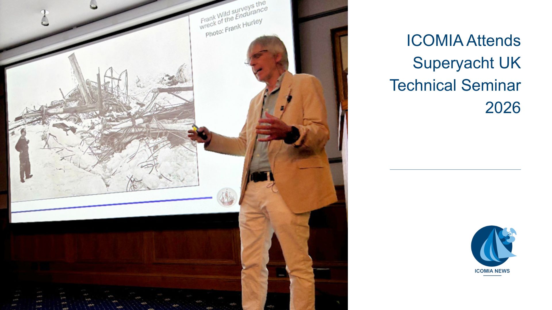 ICOMIA Attends Superyacht UK Technical Seminar 2026
