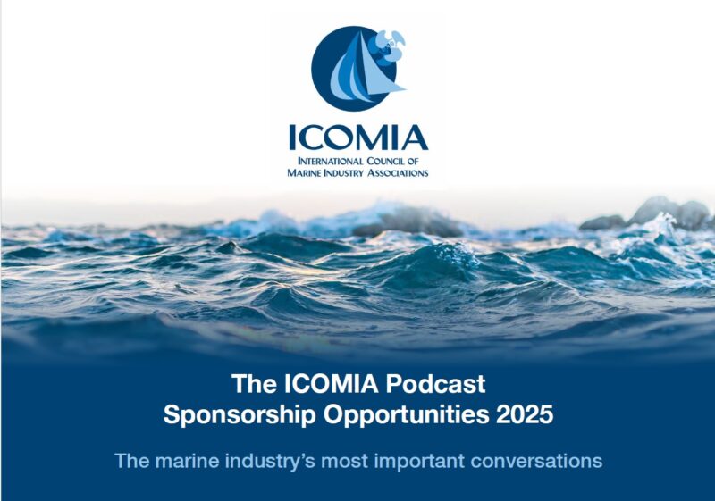 ICOMIA Podcast sponsorship opportunities