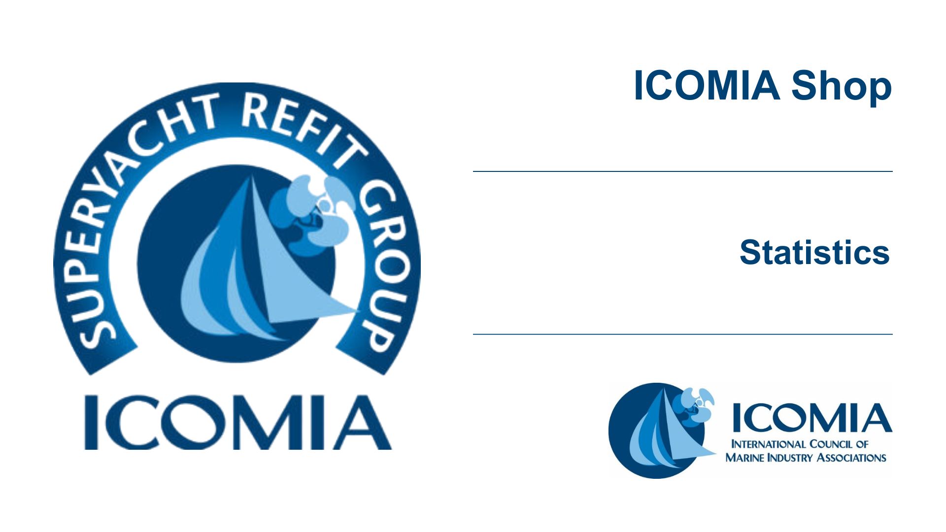 ICOMIA Shop Statistics