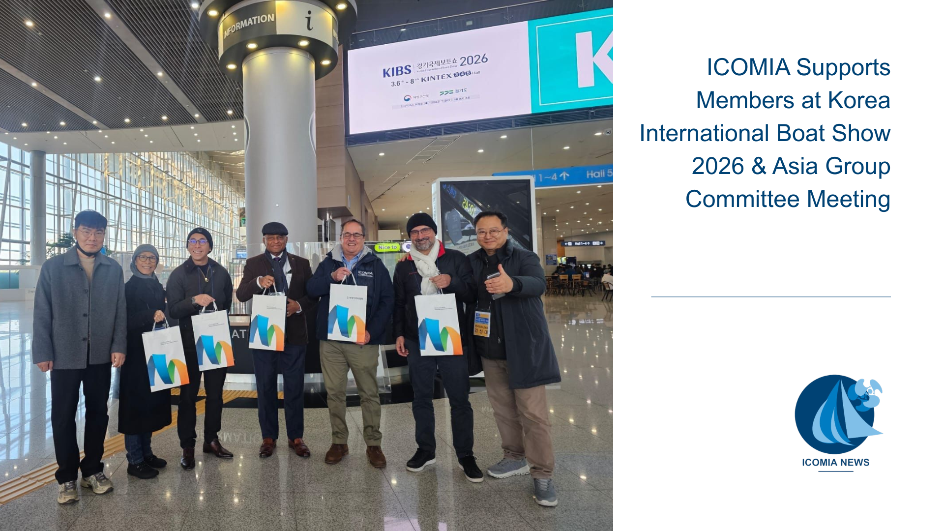 ICOMIA Supports Members at Korea International Boat Show 2026 & Asia Group Committee Meeting