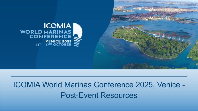 ICOMIA World Marinas Conference 2025, Venice - Post-Event Resources