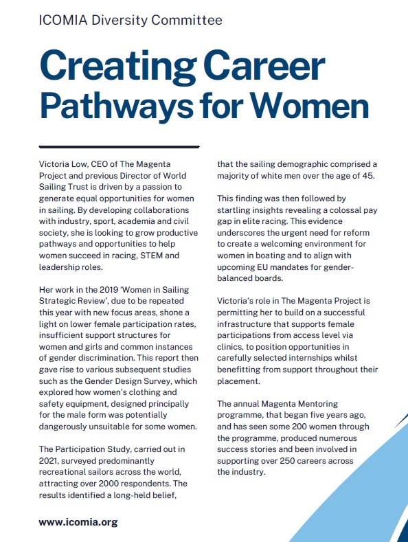 Innovating Inclusion - Supporting Women in the Boating Industry #2