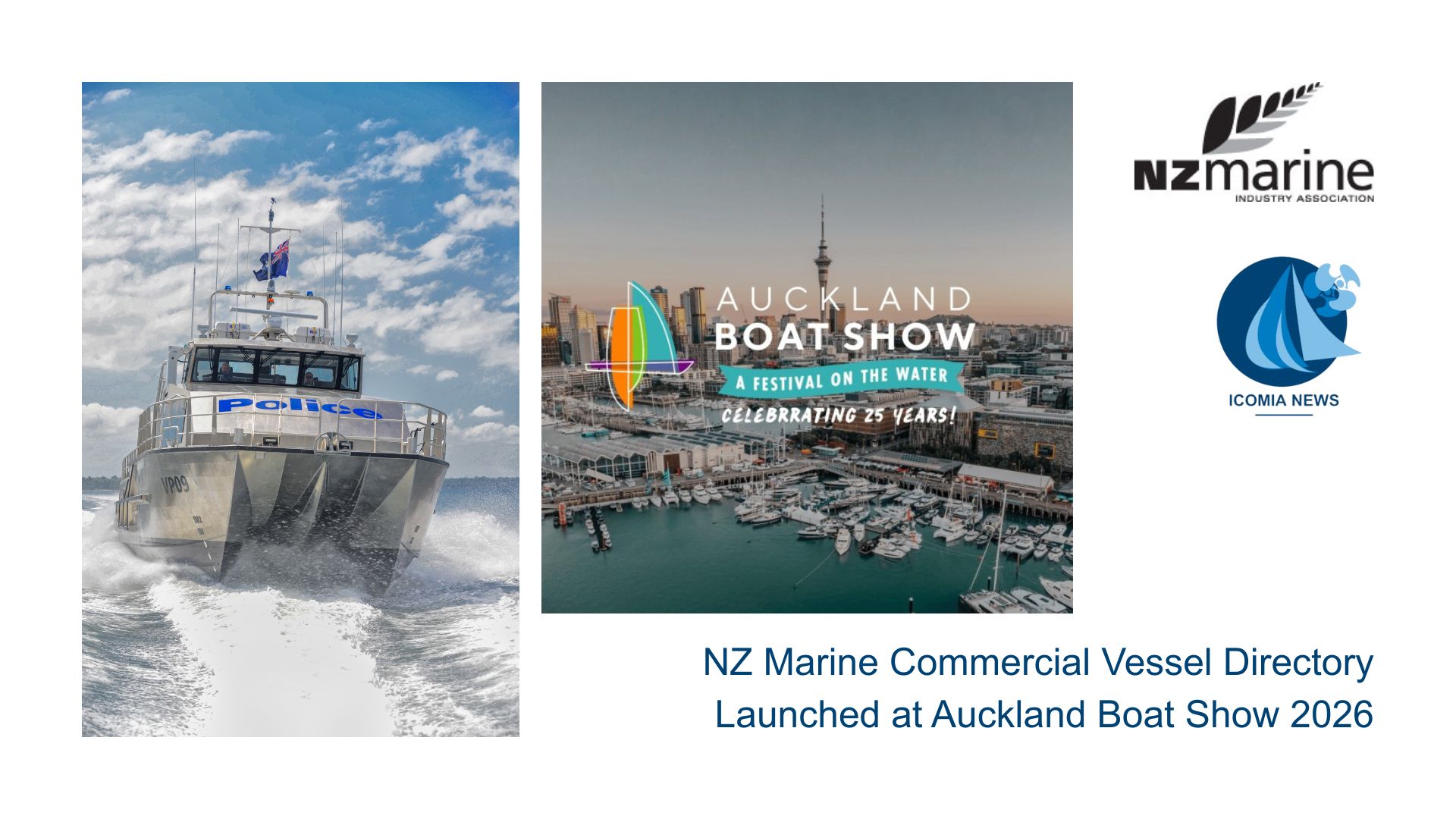 NZ Marine Commercial Vessel Directory Launched at Auckland Boat Show 2026
