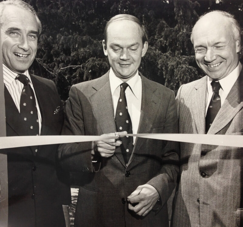 Opening of ICOMIA's 1st secretariat office 1978
