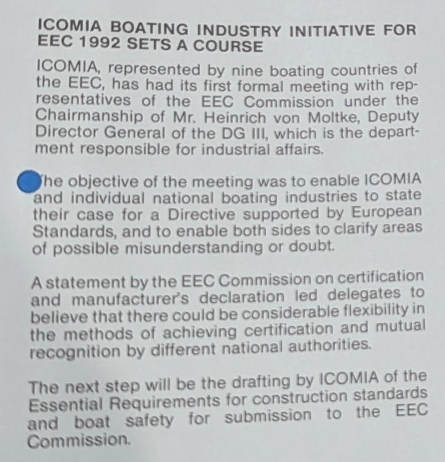 ICOMIA 60 Years Timeline #18