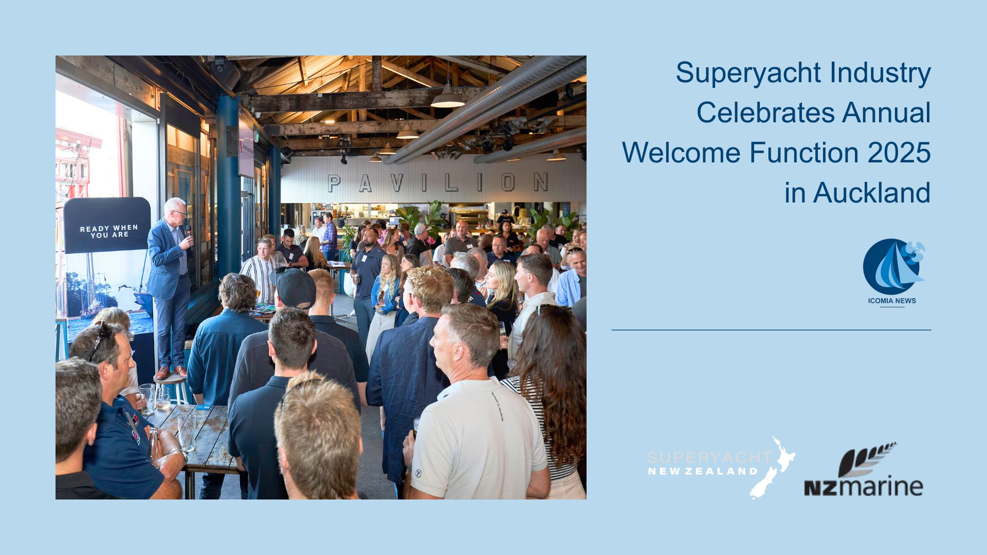 Superyacht Industry Celebrates Annual Welcome Function 2025 in Auckland