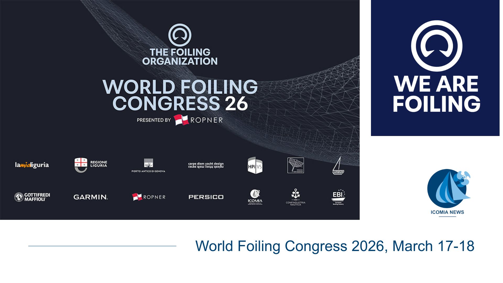 World Foiling Congress 2026, March 17-18
