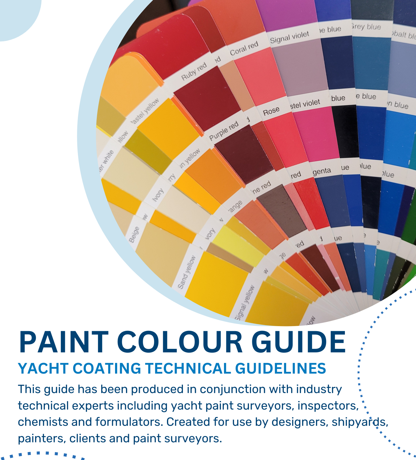 ICOMIA Launches New Paint Colour Guide